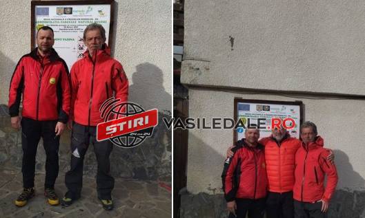 Doi salvatori montani ai SPJ Salvamont Maramureș, instructori ai Școlii Naționale Salvamont România