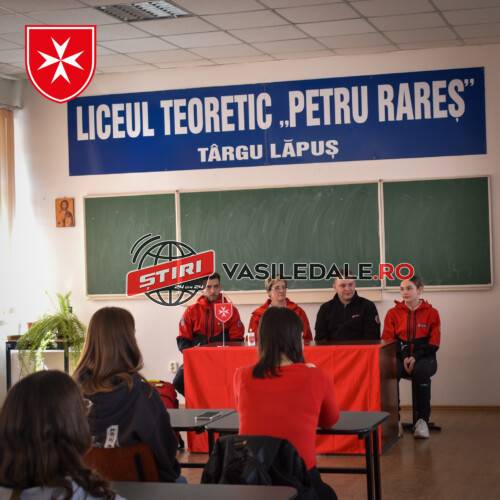 NOUTATE ÎN TÂRGU LĂPUŞ: 11 tineri de la Liceul Teoretic Petru Rareş s-au alăturat voluntarilor Maltezi