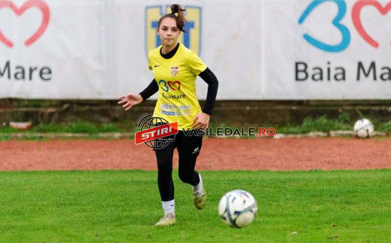 FOTBAL: Cândea Andreea, jucătoarea ACS Fotbal Feminin Baia Mare, convocată în Echipa Națională U15