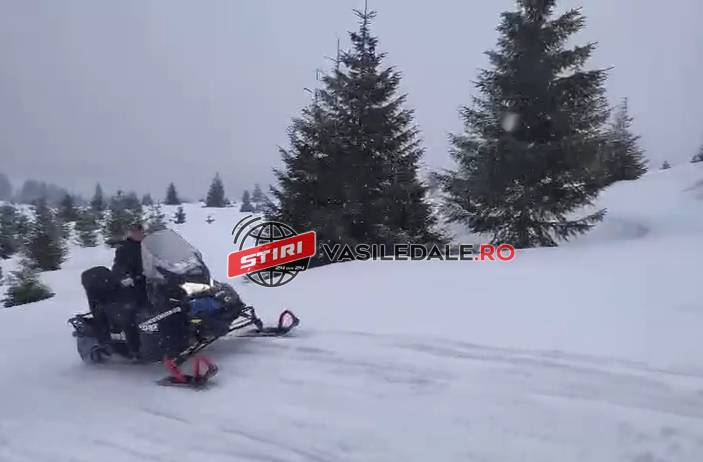 VIDEO: S-a întors iarna în Munţii Rodnei