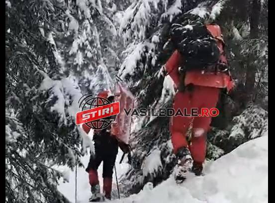O nouă acțiune de căutare-salvare a SPJ Salvamont Maramureș în zona Vf. Mezipotoki pentru recuperarea a doi ucraineni