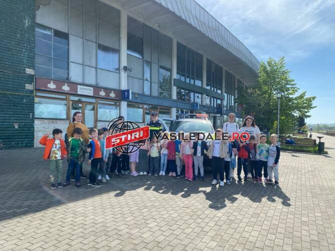 Lecții interactive pentru cei mici în stația CFR din municipiul Baia Mare