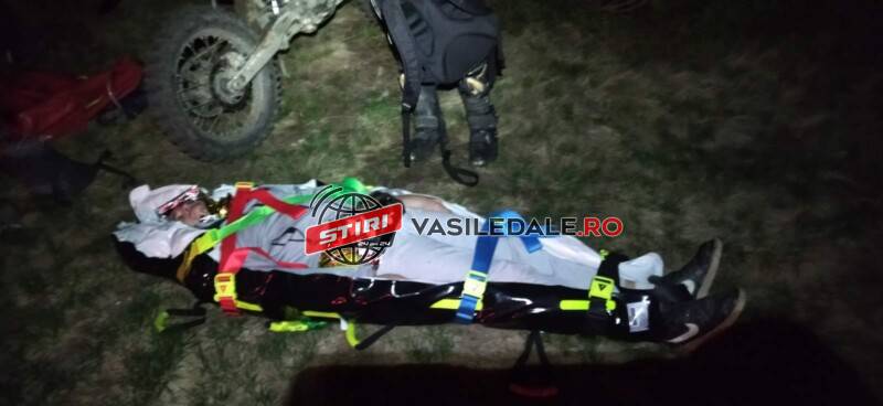 Un tânăr motocrosist s-a accidentat în zona Vf. Ţibleş. A fost coborât de salvamontişti