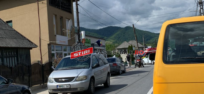 FOTO: Motociclist rănit la Săliștea de Sus. Șoferul nevinovat era băut