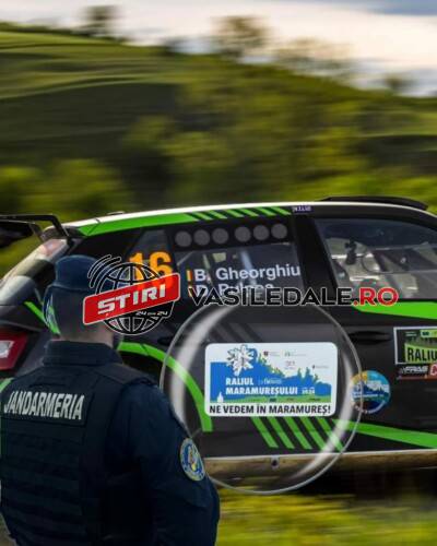 Jandarmii maramureșeni, prezenți la Raliul Maramureșului