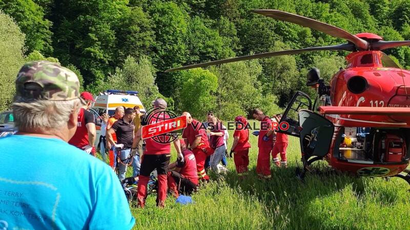 EXCLUSIV: Tânăr lovit de un lemn într-o pădure de lângă Libotin (video) – ACTUALIZARE