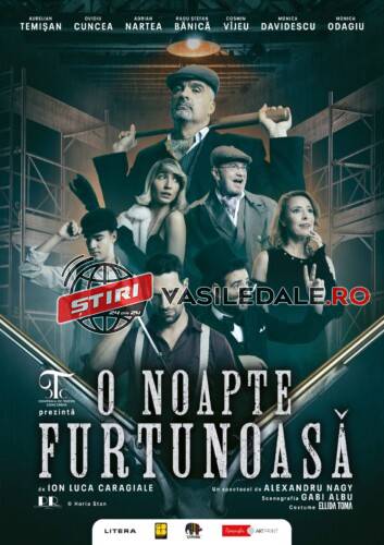 „O noapte furtunoasă” se joacă la ATP Tech Center în data de 14 mai