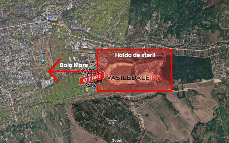 ALERTĂ ECOLOGICĂ: Poluare cu metale grele de la halda de steril din Baia Mare. Oamenii sunt în pericol (VIDEO)