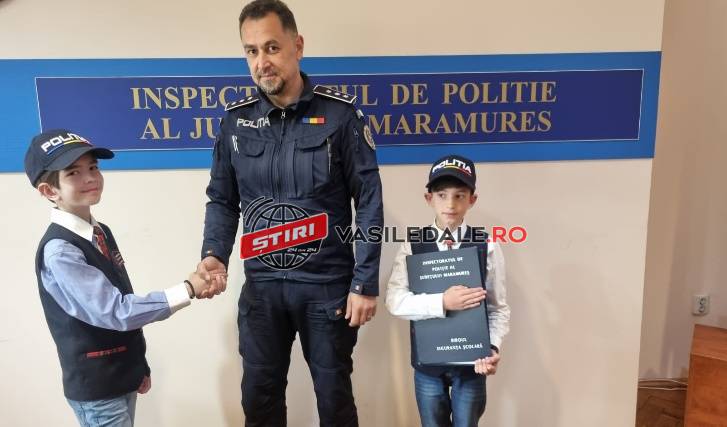 Poliţiştii maramureşeni desfăşoară activităţi în cadrul Săptămânii „Școală în Siguranță”