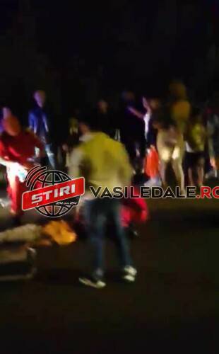 EXCLUSIV VIDEO: Pieton accidentat grav de o mașină în cartierul Ferneziu