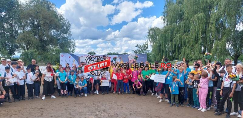 Concurs național de călărie terapeutică pentru copii cu dizabilități, desfășurat în1 iunie la Leorinț, Alba