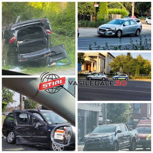 VIDEO: Accidente rutiere în Baia Mare și pe DN18 în pasul Hera