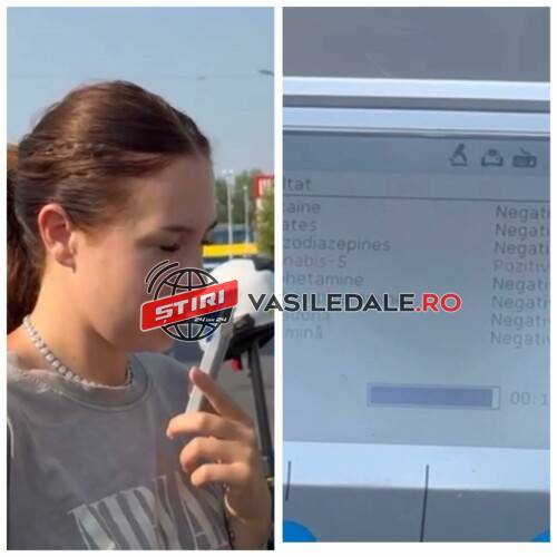 VIDEO: Șoferiță depistată POZITIV la cannabis la primele ore ale dimineții în Baia Mare. Femeia a susținut că a consumat în străinătate