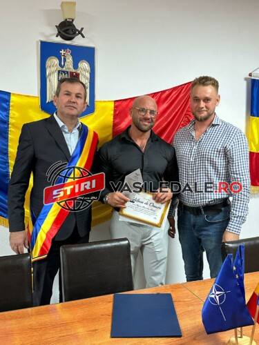 VIDEO: Alexandru Negrea, sportivul K1 din Leordina, a primit titlul de Cetățean de Onoare