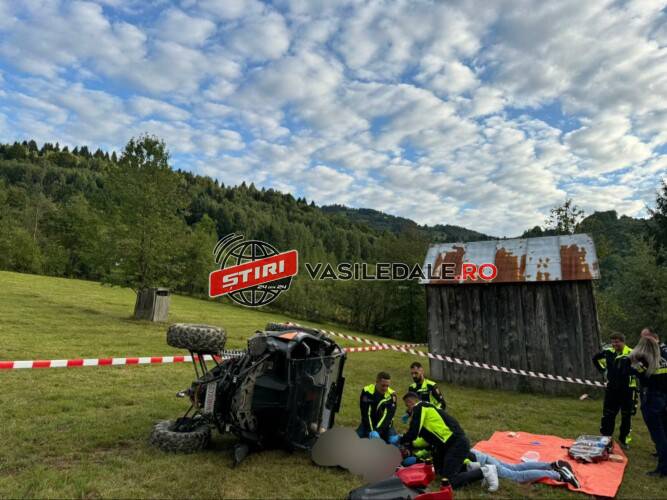 Un bărbat din Repedea s-a răsturnat cu ATV-ul și a murit – Stiri din Maramures