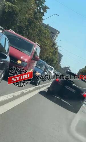 HAOS ÎN TRAFICUL DIN BAIA MARE: Bulevarde blocate pentru că SPAU Baia Mare revopsesc marcaje rutiere. Cine plătește pierderile livratorilor?