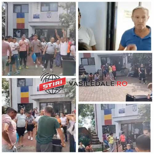 EXCLUSIV VIDEO: REVOLTĂ LA ULMENI – Locuitorii din Chelința cer apă și curent. Primarul este de negăsit iar vicele a ”plecat” sediul primăriei