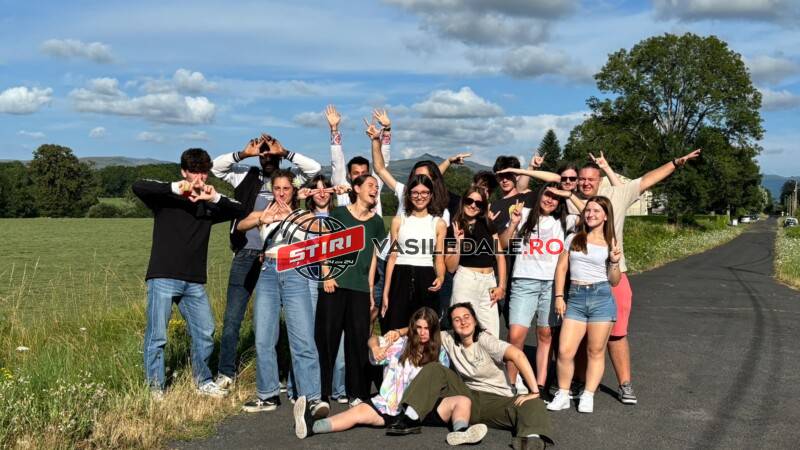 Tineri maramureșeni în vizită în regiunea înfrățită, Cantal