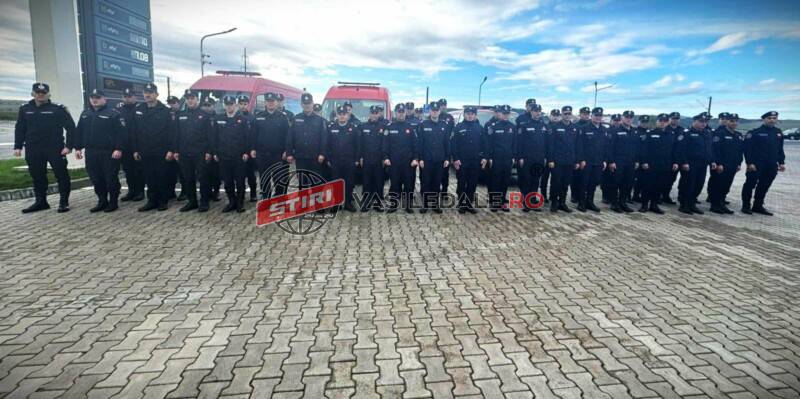 Înlocuirea efectivelor de pompieri din județul Galați. 40 pompieri din Maramureș, dislocați în zonele afectate de inundații