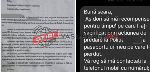 Scrisori și mesaje de mulțumire adresate polițiștilor maramureșeni