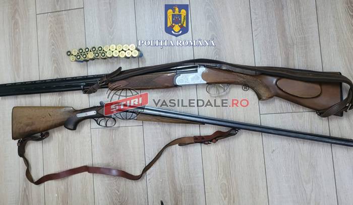 EXCLUSIV VIDEO: Fermier din Vălenii Șomcutei săltat de mascați. Arme și muniție descoperite la percheziții