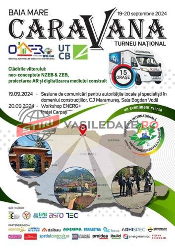 Caravana OAER în Baia Mare: Clădirile viitorului: neo-conceptele NZEB & ZEB, proiectarea AR și digitalizarea mediului construit