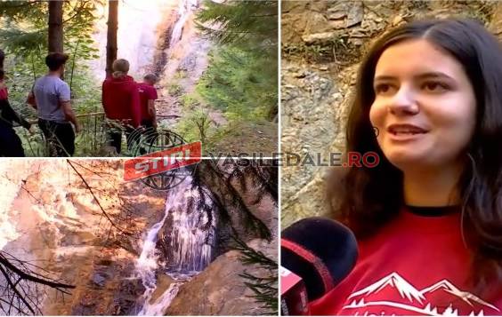 Lângă Cavnic se ascunde o cascadă spectaculoasă dar și ruinele primei topitorii de aur din Europa