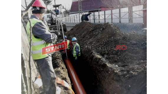 COMUNICAT VITAL / TĂUȚII MĂGHERĂUȘ: Lucrări de modernizare la rețeaua de apă și de canalizare