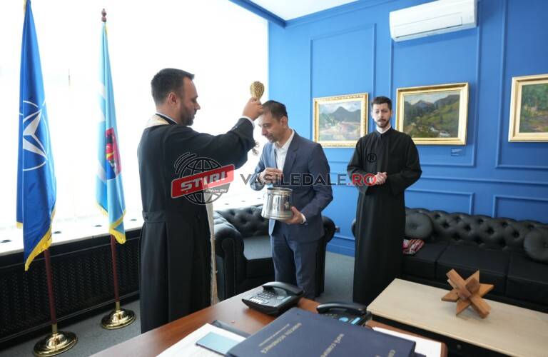 Președintele Consiliului Județean Maramureș și-a început mandatul sub semnul binecuvântării și ocrotirii divine