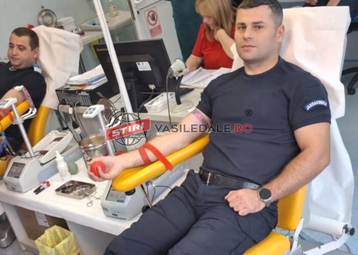 Fii salvator! Hai la donare! Jandarmii maramureșeni au donat sânge