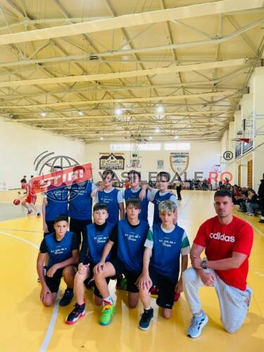 Rezultate bune ale echipei de baschet U12 a Școlii Gimnaziale Nr. 9 Borșa la Campionatul Regional de Baschet