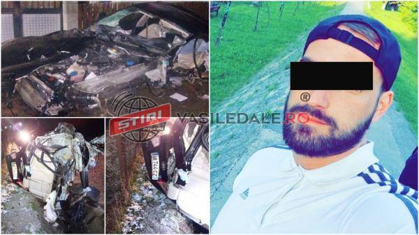 TRAGEDIE ÎNTRE VĂLENI ȘI BÂRSANA: Un tânăr de 29 de an a murit pe loc după ce s-a izbit cu mașina de un stâlp – GALERIE FOTO / ACTUALIZARE