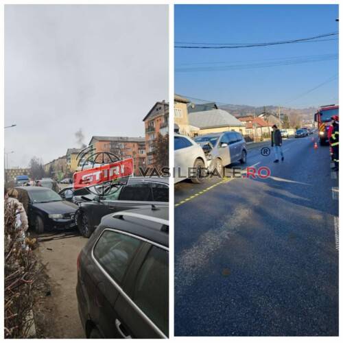 FOTO/VIDEO: Accidente rutiere în lanț – 3 mașini distruse la Borșa, 3 mașini distruse și la Sighetu Marmației