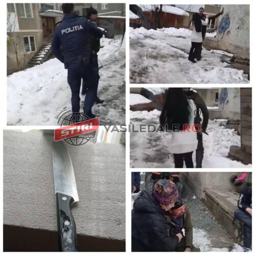 EXCLUSIV: Scandal în Baia Borșa – Bărbat agresat de vecin, femeie amenințată cu un cuțit de același individ