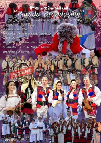 Festivalul ,,Parada Brondoșilor” la Cavnic