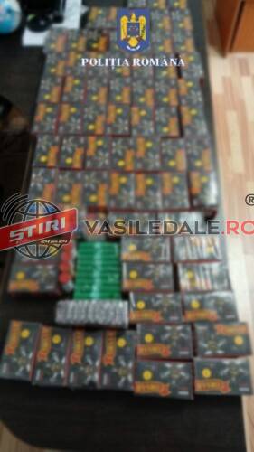Peste 7. 000 bucăți articole pirotehnice ridicate de polițiști