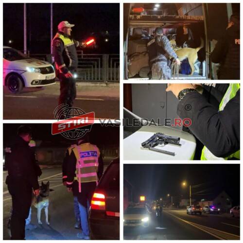 VIDEO – Acțiune de amploare a poliției pe DN1C la Șomcuta Mare – actualizare