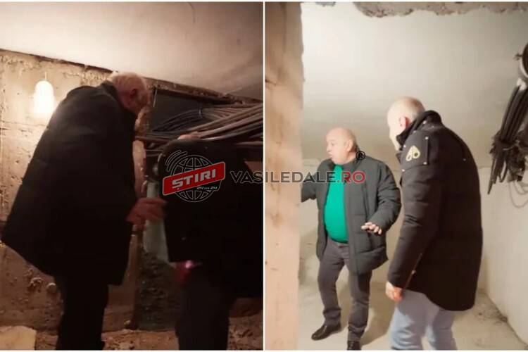 Locatarii unui bloc din Baia Mare s-au apucat să-și amenajeze un buncăr în subsol și apoi l-au chemat pe primar