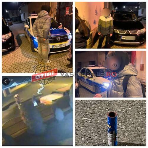 EXCLUSIV: BUBUIALĂ DE FEBRUARIE – O gașcă de minori terorizează băimărenii care locuiesc în zona Centrului Vechi din Baia Mare