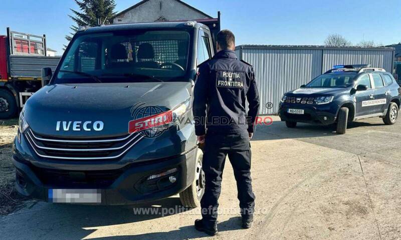 Autoutilitară, în valoare de 40.000 de euro, căutată de autoritățile din Germania, descoperită în Petrova