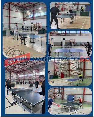 Polițiștii maramureșeni, campioni ai fair-play-ului, într-o competiție de tenis de masă