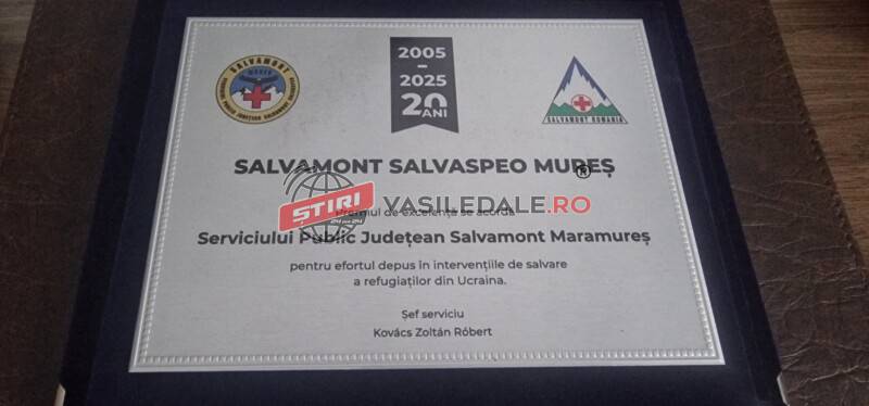 20 ani de SALVAMONT SALVASPEO Mureș