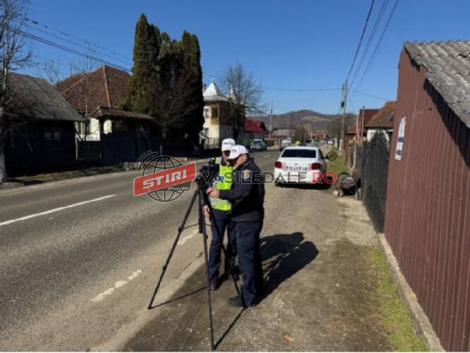 DRAGOMIREȘTI: Bărbat ce nu deţine permis de conducere, surprins de aparatul radar