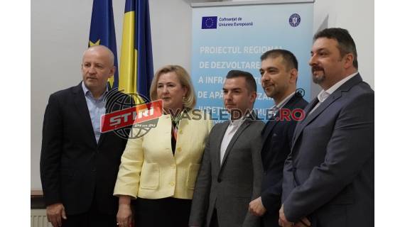 CONFERINȚĂ DE PRESĂ: Contracte de lucrări și servicii cuprinse în „Proiectul regional de dezvoltare a infrastructurii de apă și apă uzată în județul Maramureș”
