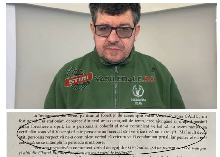 EXCLUSIV: ACUZAȚII EXTREME DE GRAVE- ”Percheziții pentru intimidarea silvicultorilor care au avut CURAJUL să sesizeze tăierile ilegale”. Avem documente! Jaful de vreo 3 milioane de euro de pe Vaser, jaf pe care Poliția Română NU VREA SĂ-L ȘTIM SAU VEDEM!!! (VIDEO)