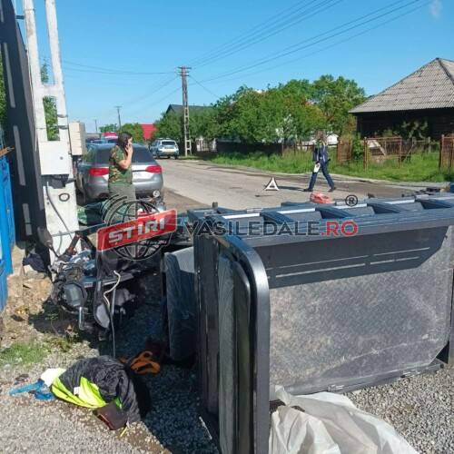 Accidente, infracțiuni rutiere, acțiuni pe șoselele Maramureș. Toate în ultimele 24 de ore (foto din Suciu de Sus)