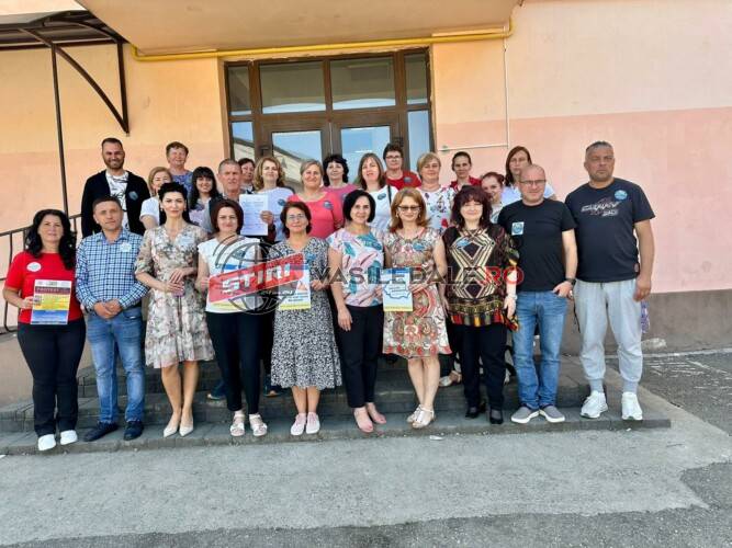 Cadrele didactice din Maramureș au protestat în școli. Sindicatul „Spiru Haret” acuză măsuri nedrepte