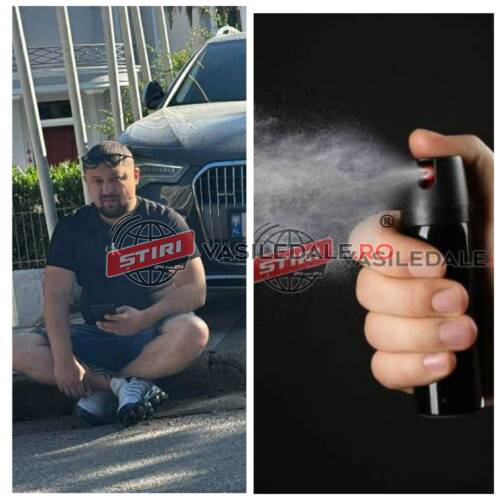 EXCLUSIV: Liviu Coman zis Căpățână a fost săltat și reținut după ce a sprayat un polițist la Borșa