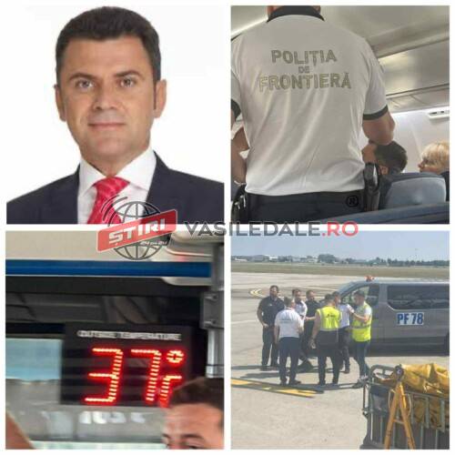 EXCLUSIVITATE: Fost deputat, actual om de afaceri coborât din avionul București – Baia Mare de poliție! Motivul este halucinant. Va da TAROM în judecată