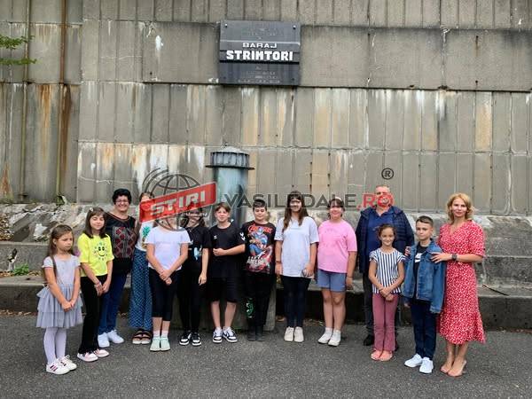 Elevi de la Școala Gimnazială Sălsig, în vizită la barajul Strâmtori-Firiza